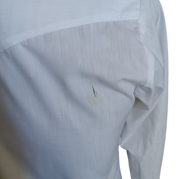 Small Vintage H Bar C California Ranchwear Mens Ice Cream Western Shirt 14 33 - Picture 4 of 6